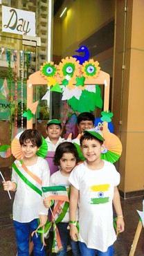 INDEPENDENCE DAY CELEBRATION AT UDAYAN KIDZ SEC 108 GURUGRAM