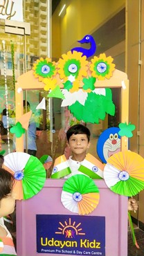 INDEPENDENCE DAY CELEBRATION AT UDAYAN KIDZ SEC 108 GURUGRAM