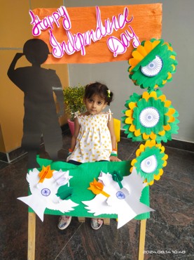 INDEPENDENCE DAY CELEBRATION AT UDAYAN KIDZ SEC 108 GURUGRAM