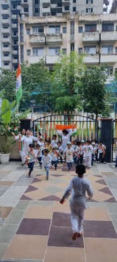 INDEPENDENCE DAY CELEBRATION AT UDAYAN KIDZ SEC 108 GURUGRAM