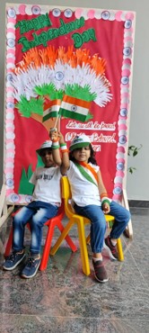 INDEPENDENCE DAY CELEBRATION AT UDAYAN KIDZ SEC 108 GURUGRAM