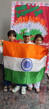 INDEPENDENCE DAY CELEBRATION AT UDAYAN KIDZ SEC 108 GURUGRAM