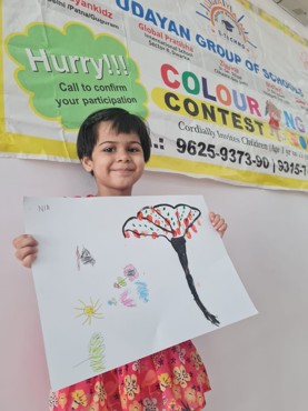 PAINTING CONTEST AT BRIX LUMBINI BY UDAYAN KIDZ SEC108 GURUGRAM