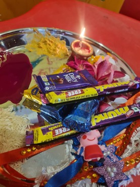 RAKHI CELEBRATION AT UDAYAN KIDZ SEC 108 GRUGRAM