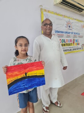 PAINTING CONTEST AT BRIX LUMBINI BY UDAYAN KIDZ SEC108 GURUGRAM