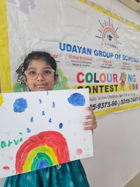 PAINTING CONTEST AT BRIX LUMBINI BY UDAYAN KIDZ SEC108 GURUGRAM