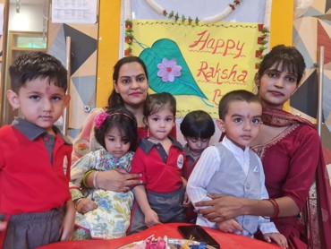 RAKHI CELEBRATION AT UDAYAN KIDZ SEC 108 GRUGRAM