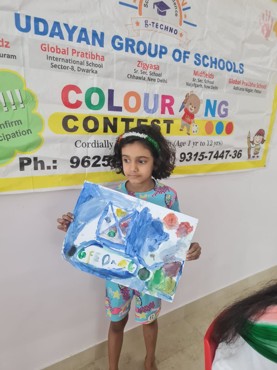 PAINTING CONTEST AT BRIX LUMBINI BY UDAYAN KIDZ SEC108 GURUGRAM