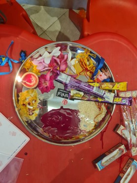 RAKHI CELEBRATION AT UDAYAN KIDZ SEC 108 GRUGRAM