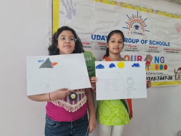 PAINTING CONTEST AT BRIX LUMBINI BY UDAYAN KIDZ SEC108 GURUGRAM