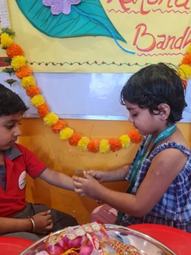 RAKHI CELEBRATION AT UDAYAN KIDZ SEC 108 GRUGRAM