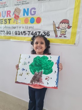 PAINTING CONTEST AT BRIX LUMBINI BY UDAYAN KIDZ SEC108 GURUGRAM