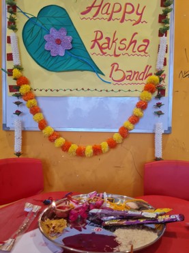 RAKHI CELEBRATION AT UDAYAN KIDZ SEC 108 GRUGRAM