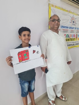 PAINTING CONTEST AT BRIX LUMBINI BY UDAYAN KIDZ SEC108 GURUGRAM