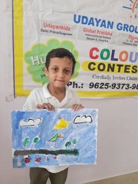 PAINTING CONTEST AT BRIX LUMBINI BY UDAYAN KIDZ SEC108 GURUGRAM