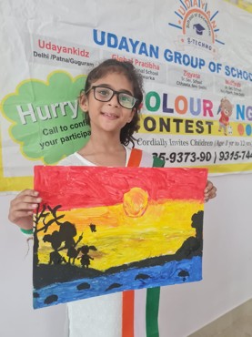 PAINTING CONTEST AT BRIX LUMBINI BY UDAYAN KIDZ SEC108 GURUGRAM