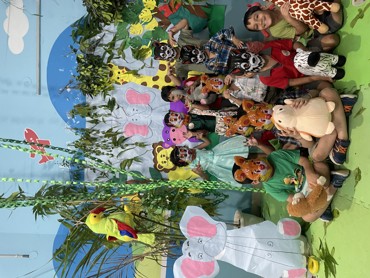 Jungle party Udayan kidz Dwarka sector 8