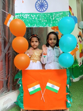 Independence Day in UK Ashiyana, Patna!