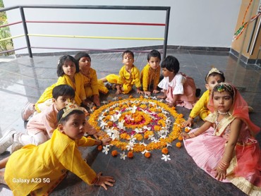 JANMASHTAMI CELEBRATION AT UDAYAN KIDZ SEC 108 GURUGRAM