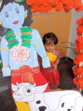 JANMASHTAMI CELEBRATION AT UDAYAN KIDZ SEC 108 GURUGRAM