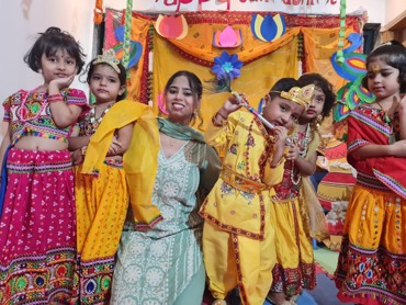 JANMASHTAMI CELEBRATION AT UDAYAN KIDZ SEC 108 GURUGRAM