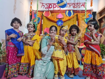 JANMASHTAMI CELEBRATION AT UDAYAN KIDZ SEC 108 GURUGRAM