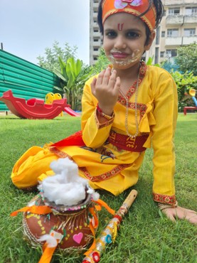 JANMASHTAMI CELEBRATION AT UDAYAN KIDZ SEC 108 GURUGRAM