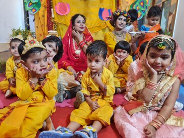 JANMASHTAMI CELEBRATION AT UDAYAN KIDZ SEC 108 GURUGRAM