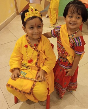 JANMASHTAMI CELEBRATION AT UDAYAN KIDZ SEC 108 GURUGRAM