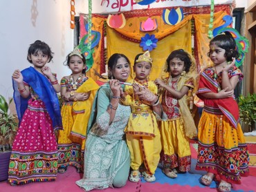 JANMASHTAMI CELEBRATION AT UDAYAN KIDZ SEC 108 GURUGRAM