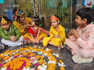 JANMASHTAMI CELEBRATION AT UDAYAN KIDZ SEC 108 GURUGRAM