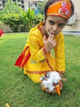 JANMASHTAMI CELEBRATION AT UDAYAN KIDZ SEC 108 GURUGRAM