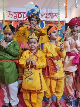 JANMASHTAMI CELEBRATION AT UDAYAN KIDZ SEC 108 GURUGRAM