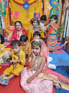 JANMASHTAMI CELEBRATION AT UDAYAN KIDZ SEC 108 GURUGRAM