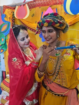 JANMASHTAMI CELEBRATION AT UDAYAN KIDZ SEC 108 GURUGRAM