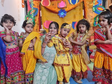 JANMASHTAMI CELEBRATION AT UDAYAN KIDZ SEC 108 GURUGRAM