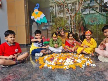 JANMASHTAMI CELEBRATION AT UDAYAN KIDZ SEC 108 GURUGRAM