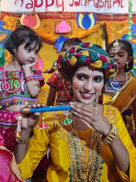 JANMASHTAMI CELEBRATION AT UDAYAN KIDZ SEC 108 GURUGRAM