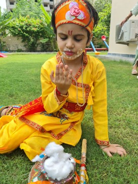 JANMASHTAMI CELEBRATION AT UDAYAN KIDZ SEC 108 GURUGRAM