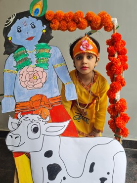 JANMASHTAMI CELEBRATION AT UDAYAN KIDZ SEC 108 GURUGRAM