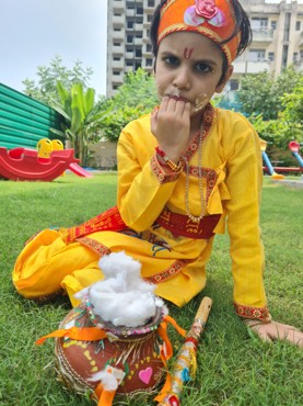 JANMASHTAMI CELEBRATION AT UDAYAN KIDZ SEC 108 GURUGRAM