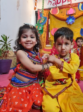 JANMASHTAMI CELEBRATION AT UDAYAN KIDZ SEC 108 GURUGRAM