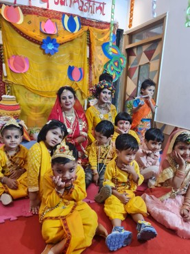 JANMASHTAMI CELEBRATION AT UDAYAN KIDZ SEC 108 GURUGRAM