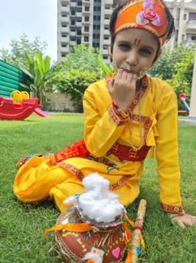 JANMASHTAMI CELEBRATION AT UDAYAN KIDZ SEC 108 GURUGRAM