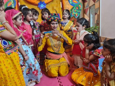 JANMASHTAMI CELEBRATION AT UDAYAN KIDZ SEC 108 GURUGRAM