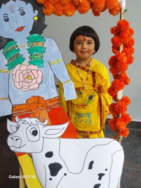 JANMASHTAMI CELEBRATION AT UDAYAN KIDZ SEC 108 GURUGRAM