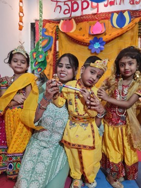 JANMASHTAMI CELEBRATION AT UDAYAN KIDZ SEC 108 GURUGRAM