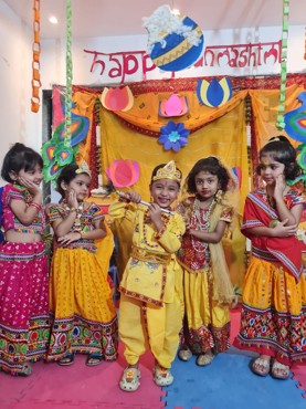 JANMASHTAMI CELEBRATION AT UDAYAN KIDZ SEC 108 GURUGRAM