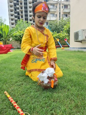 JANMASHTAMI CELEBRATION AT UDAYAN KIDZ SEC 108 GURUGRAM