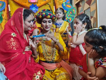 JANMASHTAMI CELEBRATION AT UDAYAN KIDZ SEC 108 GURUGRAM